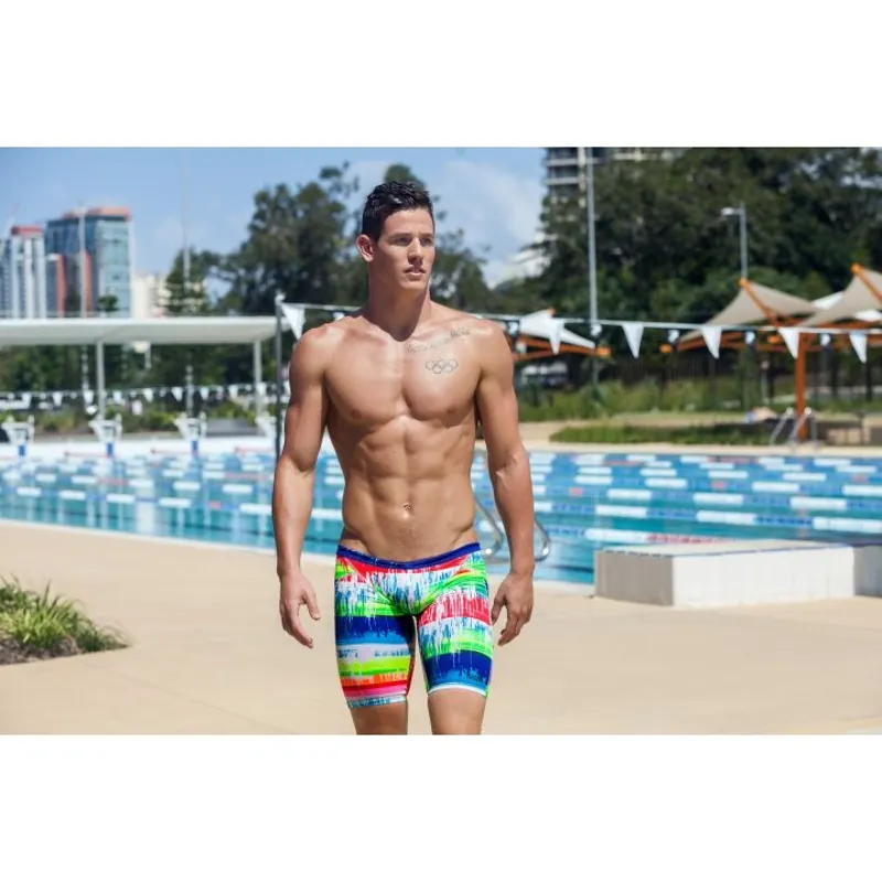Funky Trunks Men's Training Swim Jammers Dye Hard-4